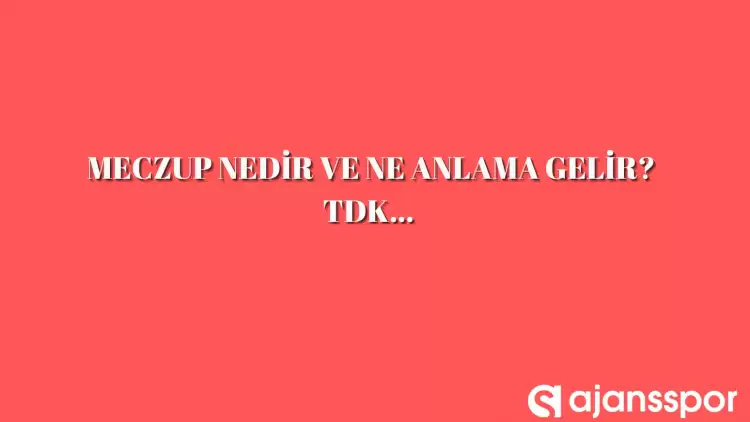 Meczup nedir, ne anlama gelir ve nerelerde kullanılır? Meczup TDK kelime anlamı nedir