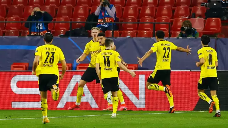 Sevilla'da raksı Dortmund yaptı