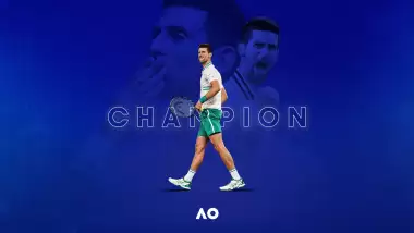 Avustralya Açık'ta şampiyon Novak Djokovic