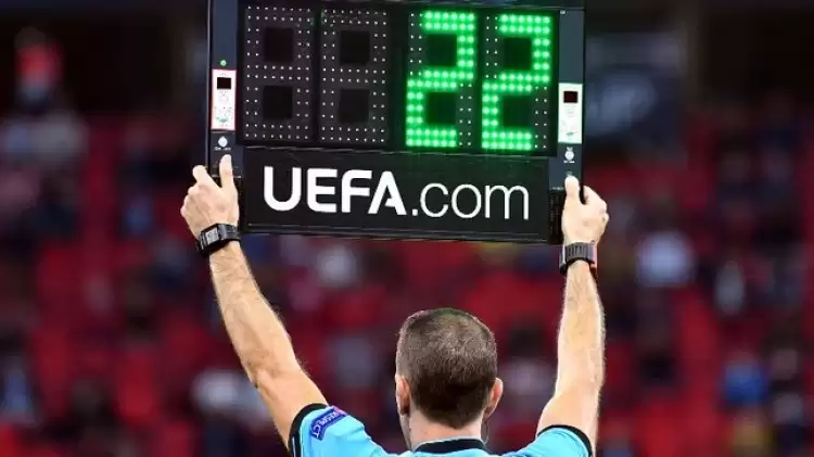 UEFA “acil durumlarda oyuncu değiştirebilme” prosedürünü açıkladı