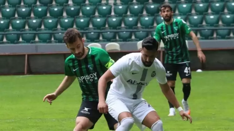 Kocaelispor ile Afjet Afyonspor yenişemedi