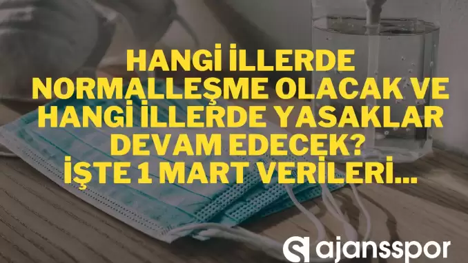 Hangi illerde normalleşme olacak ve hangi illerde kısıtlama olacak? İl İl riskler...