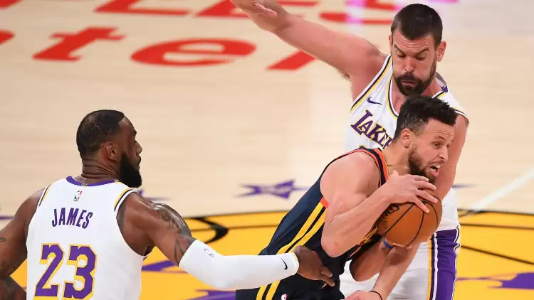 Lakers, Warriors engelini rahat geçti