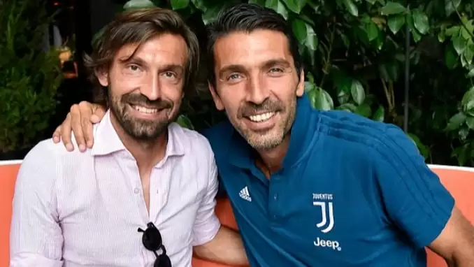 Buffon'dan Pirlo'ya övgü dolu sözler!