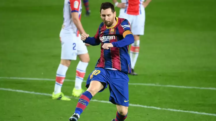 İspanya Ligi'nde şubat ayın oyuncusu Messi