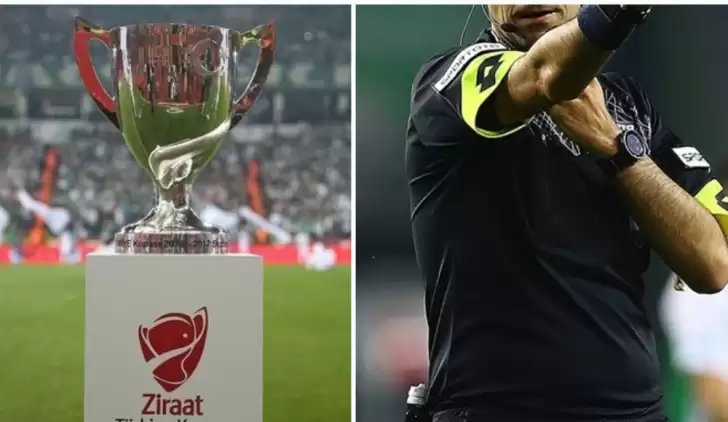 Ziraat Türkiye Kupası'nda yarı final hakemleri açıklandı!