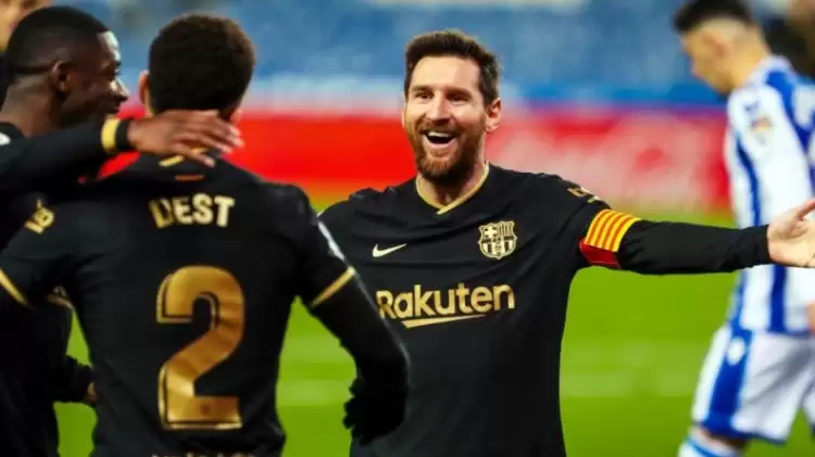 Barcelona ezdi geçti, Messi yeni bir rekor kırdı