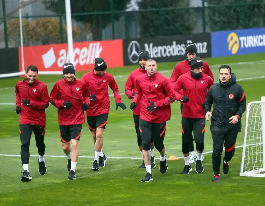 A Milli Futbol Takımı hazırlıklara başladı	