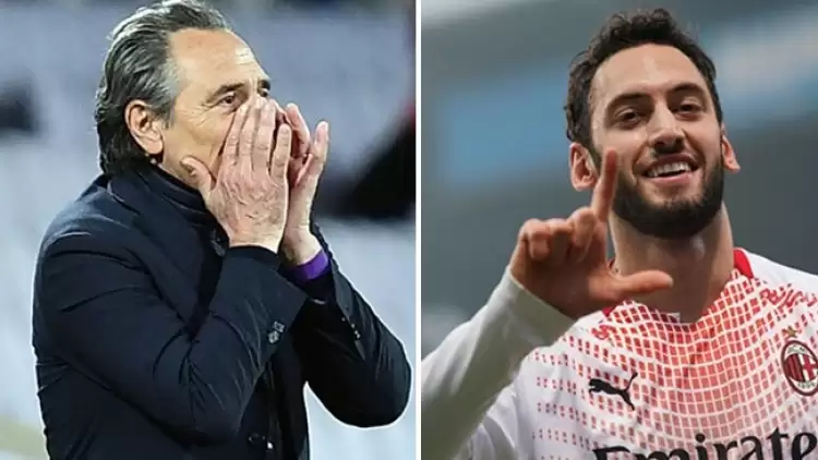 Hakan Çalhanoğlu'nun golü, Prandelli'nin sonu oldu