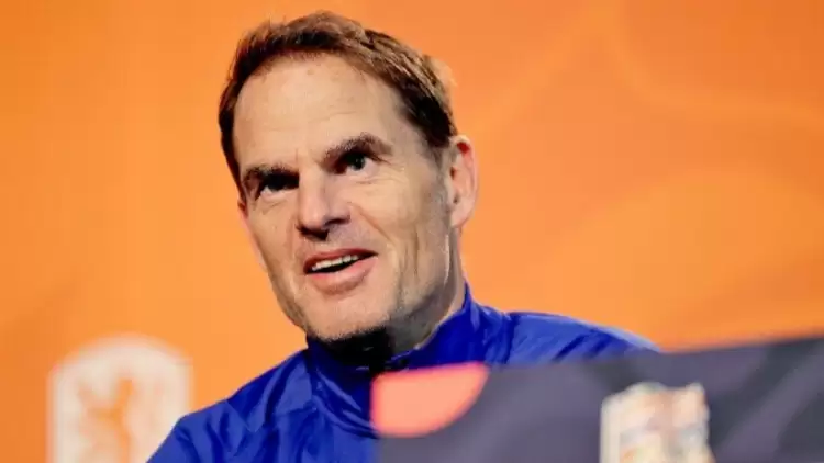 Frank de Boer: "Türk Milli Takımı hafife alınmayacak bir takım"