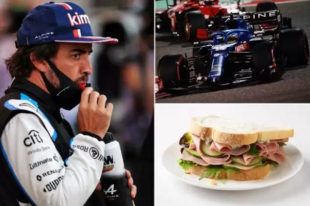 Alonso'nun talihsizlikler zinciri: Sandviç poşeti kurbanı