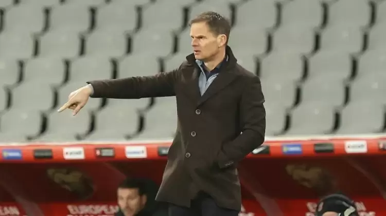 Frank de Boer: 'Şaşırtıcı ama güzel haber'