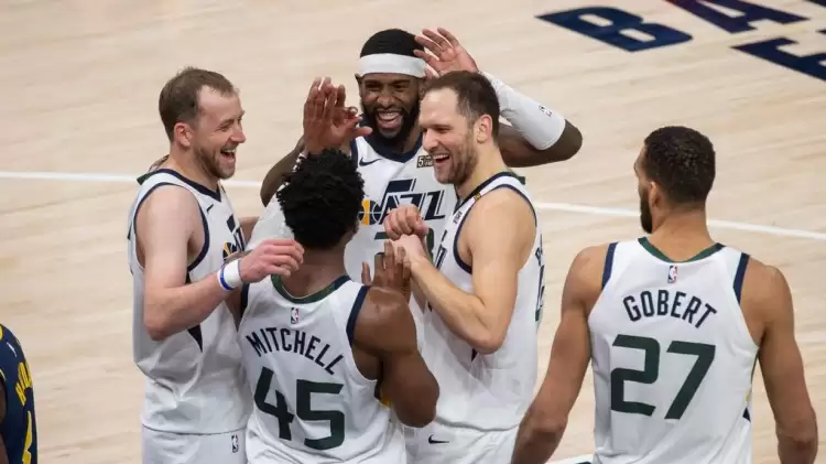 Ersanlı Utah Jazz'i taşıyan uçak kuş sürüsüne çarptı!