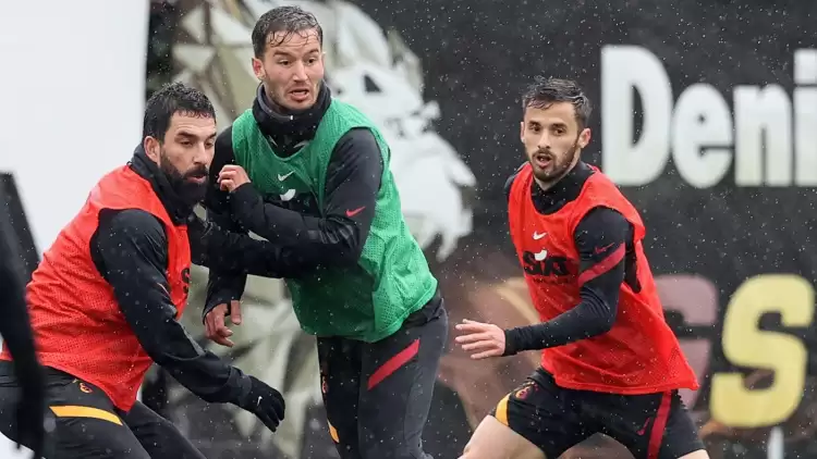 Galatasaray antrenmanında sıcak anlar! İşte öne çıkan isimler