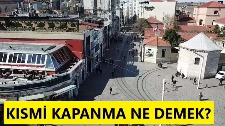 Kısmi kapanma nedir? 