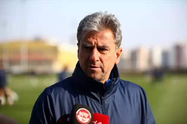 Kayserispor Teknik Direktörü Hamza Hamzaoğlu sonuçtan memnun değil