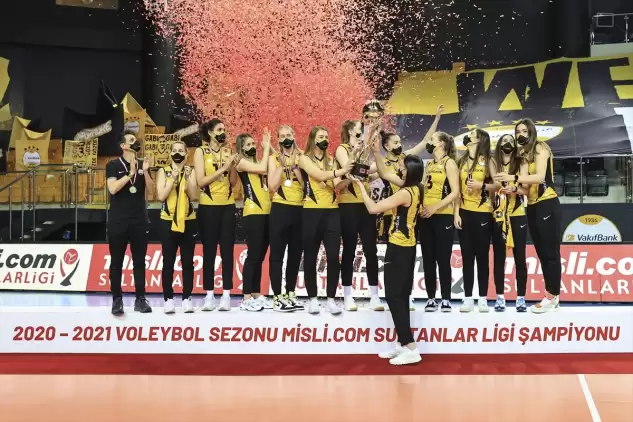 VakıfBank, Sultanlar Ligi’nde 12. kez şampiyon