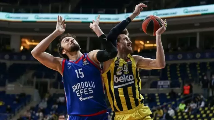 Fenerbahçe Beko - Anadolu Efes maçı ertelendi