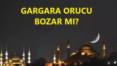 Gargara orucu bozar mı? 