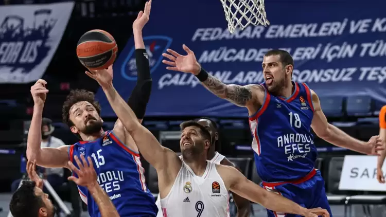 Buldozer Efes, Madrid'i ezdi... Final 4'a 1 var!