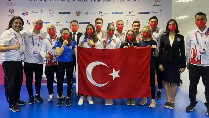 Türk sporculardan cimnastikte tarihi başarı