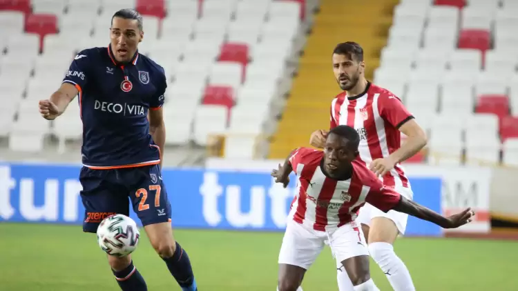 Sivasspor - Başakşehir maçında gol sesi çıkmadı