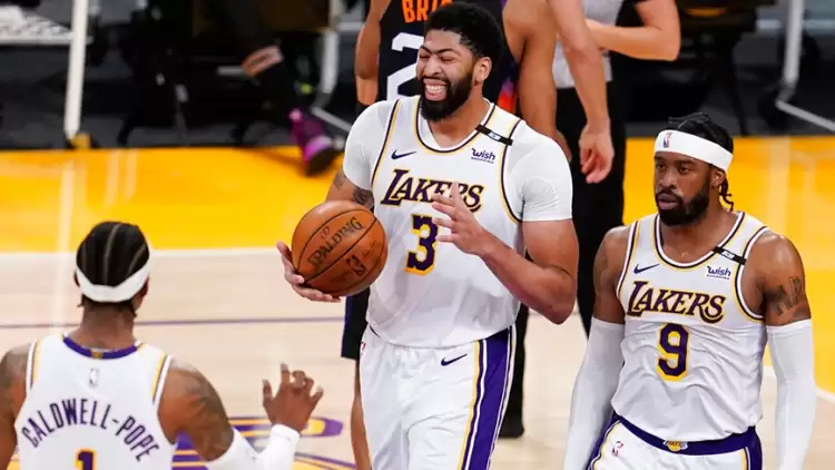 Düşüşteki Lakers, Davis'in müthiş oyunuyla kazandı