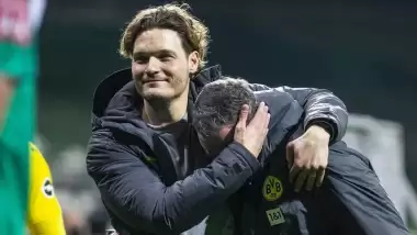 Edin Terzic kupa finaline ilk kez takım otobüsünde gitti