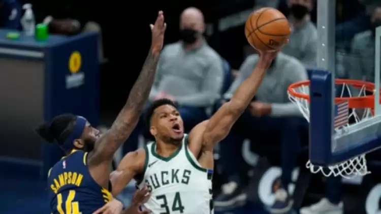 NBA'de Bucks, Antetokounmpo'nun 40 sayısıyla galibiyete uzandı