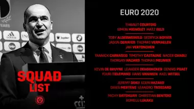 Belçika'nın EURO 2020 kadrosu belli oldu! Başakşehirli oyuncu kadroda...