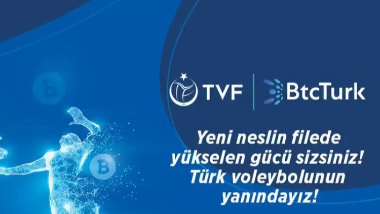 Türk voleyboluna yeni ana sponsor Btc Türk