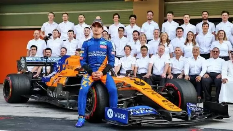 Norris, 2022 yılına kadar McLaren F1 takımında