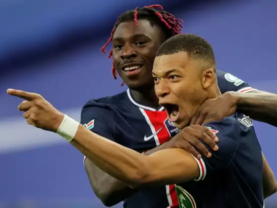 Mbappe yıldızlaştı, PSG kupaya uzandı