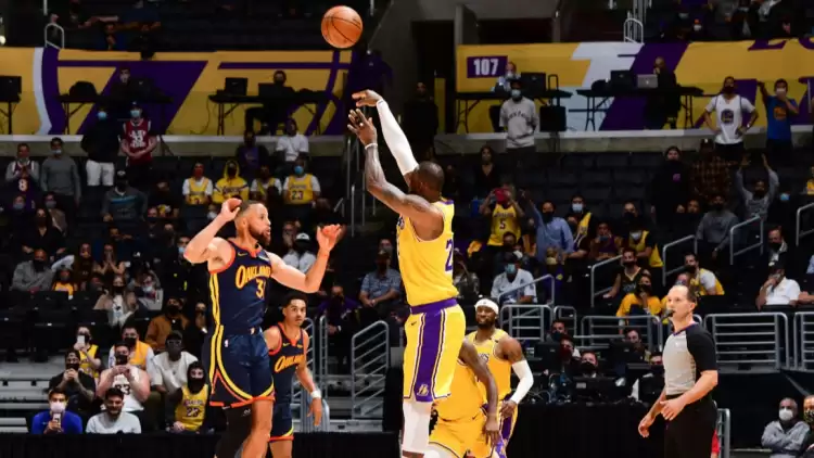 LeBron James'in son saniye basketiyle Lakers play-off'a uçtu