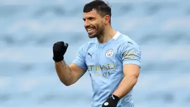 Agüero, giderayak Premier Lig tarihine geçti!
