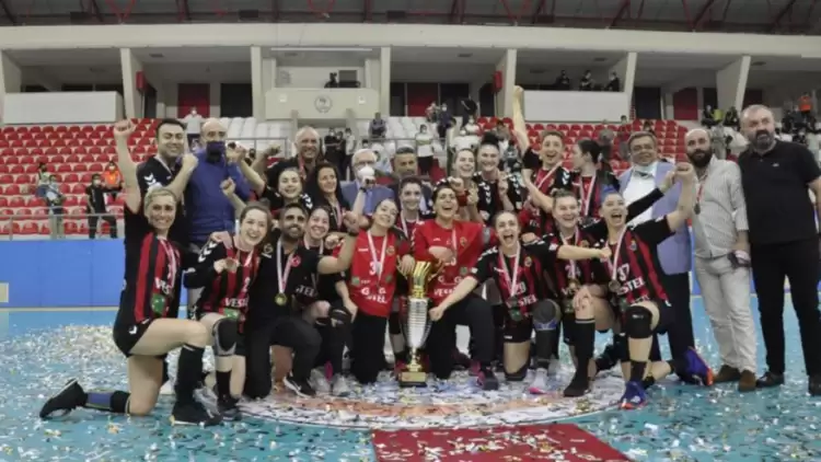Kadınlar Türkiye Kupası'nda şampiyon Kastamonu Belediye GSK