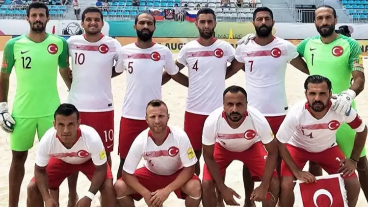 Plaj Futbolu Milli Takımı'nın rakipleri belli oldu