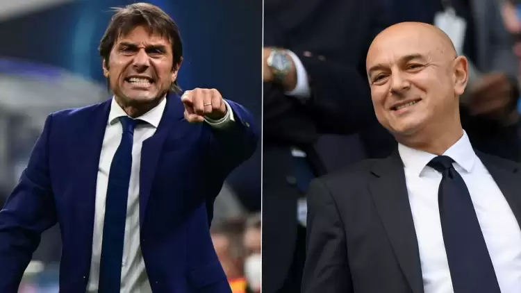 Tottenham Başkanı Levy, Conte'nin üstünü çizdi! 'Gerçekçi olmayan talepler'