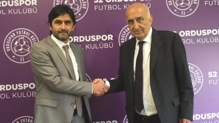 52 Orduspor'da teknik direktör belli oldu