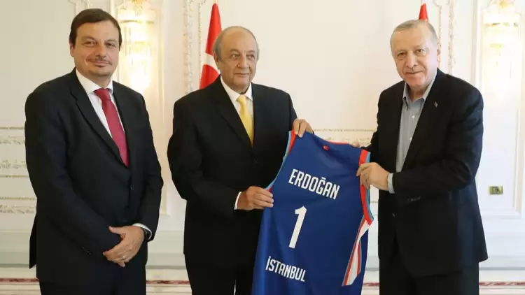 Cumhurbaşkanı Erdoğan, Anadolu Efes’i kabul etti