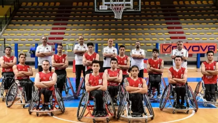 Türkiye, tekerlekli sandalye basketbolda Avrupa dördüncüsü
