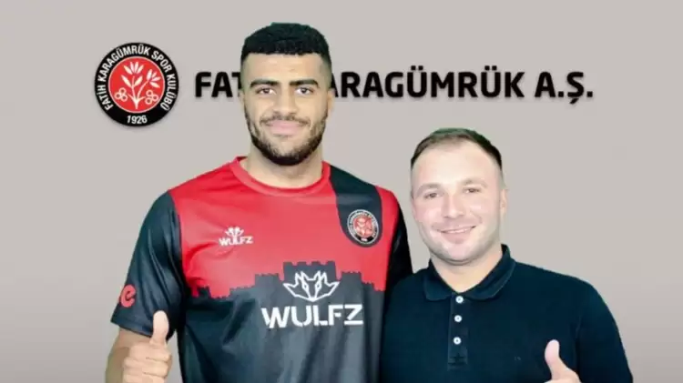 Fatih Karagümrük'ün yeni transferi 3 ay sonra takıma katılacak!