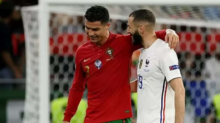 Fransa ile Portekiz beraber turladı! Ronaldo&Benzema düellosu