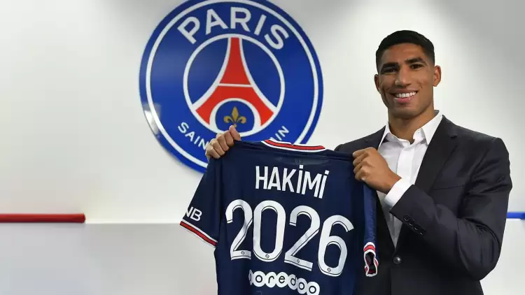Achraf Hakimi resmen Paris Saint-Germain'de