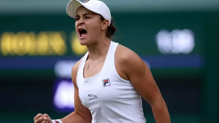 Wimbledon'da Ashleigh Barty, kadınlardaki ilk finalist oldu