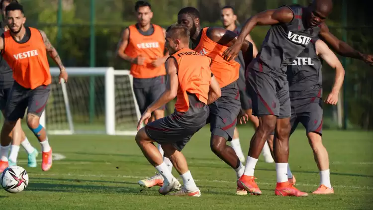 Trabzonspor'da hazırlıklar devam ediyor! Caleb Ekuban...