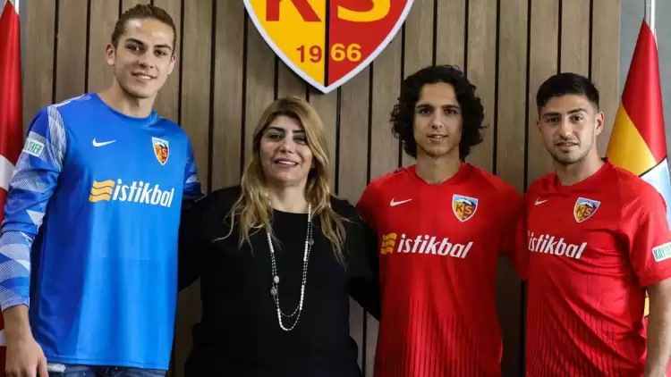 Kayserispor üç oyuncusuna imzayı attırdı!