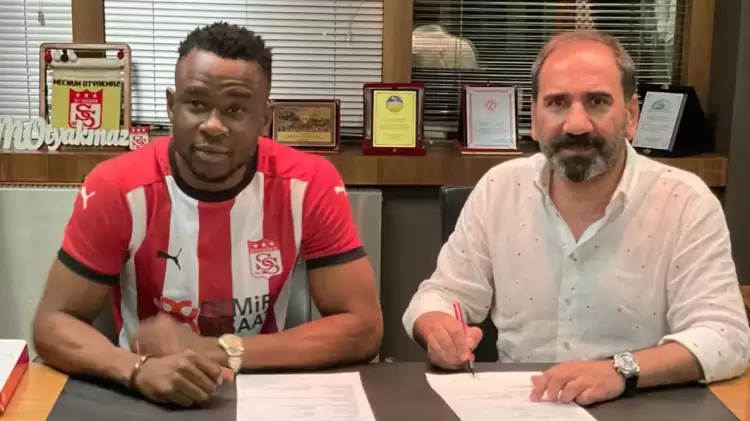 Sivasspor, Nijeryalı Leke Samson James ile sözleşme imzaladı