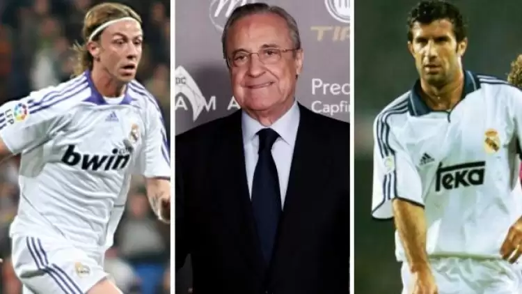 Florentino Perez'den Guti ve Figo'ya: O bir moron