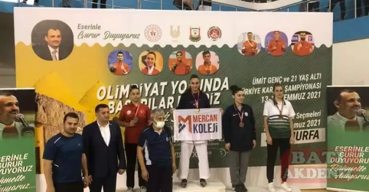 Manisalı Sümeyye Teke Karate Milli Takımı'nda